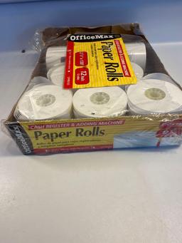 Cash Register And Adding Machine Paper Rolls