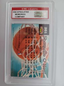 1992-93 Shaquille ONeal Stadium Club Graded Rookie Card
