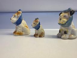 Vintage Occupied Japan Dog Figurines