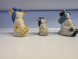 Vintage Occupied Japan Dog Figurines