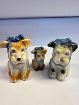 Vintage Occupied Japan Dog Figurines