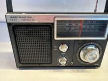 Vintage Westminster Am/Fm Portable Radio