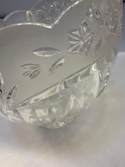 Vintage Decorative Design Glass Bowl