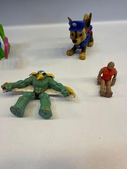 Paw Patrol, Bubble Guppies, Joker, Etc Toy Figures