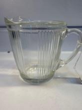 Vintage EKCO Glass Pitcher