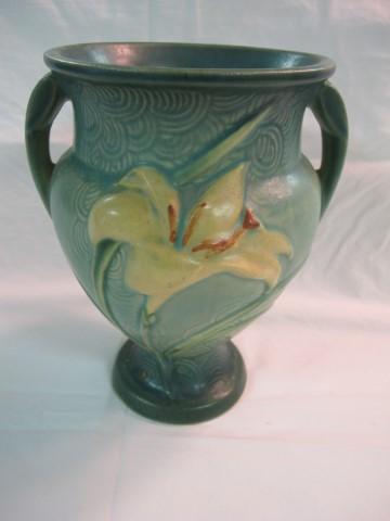 ROSEVILLE ZEPHYRLILY 1946 VASE  208-5 MINT