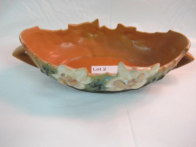 ROSEVILLE MAGNOLIA BOWL 449-10 MINT