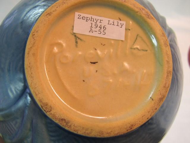 ROSEVILLE ZEPHYRLILY JARDINIERE 1946   671-4  MINT