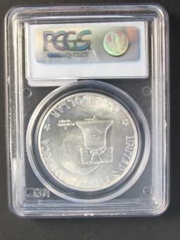 1976S $1 EISEN GRADED PCGS MS66