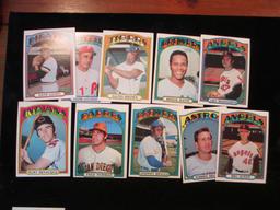 Vintage Topps Baseball Card Lot (10)