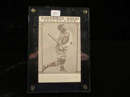 Baseball Greats Hall Of Fame Jumbo Card Tris Speaker