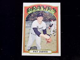 Pat Jarvis Atlanta Brave 1972 Topps Baseball Card #675