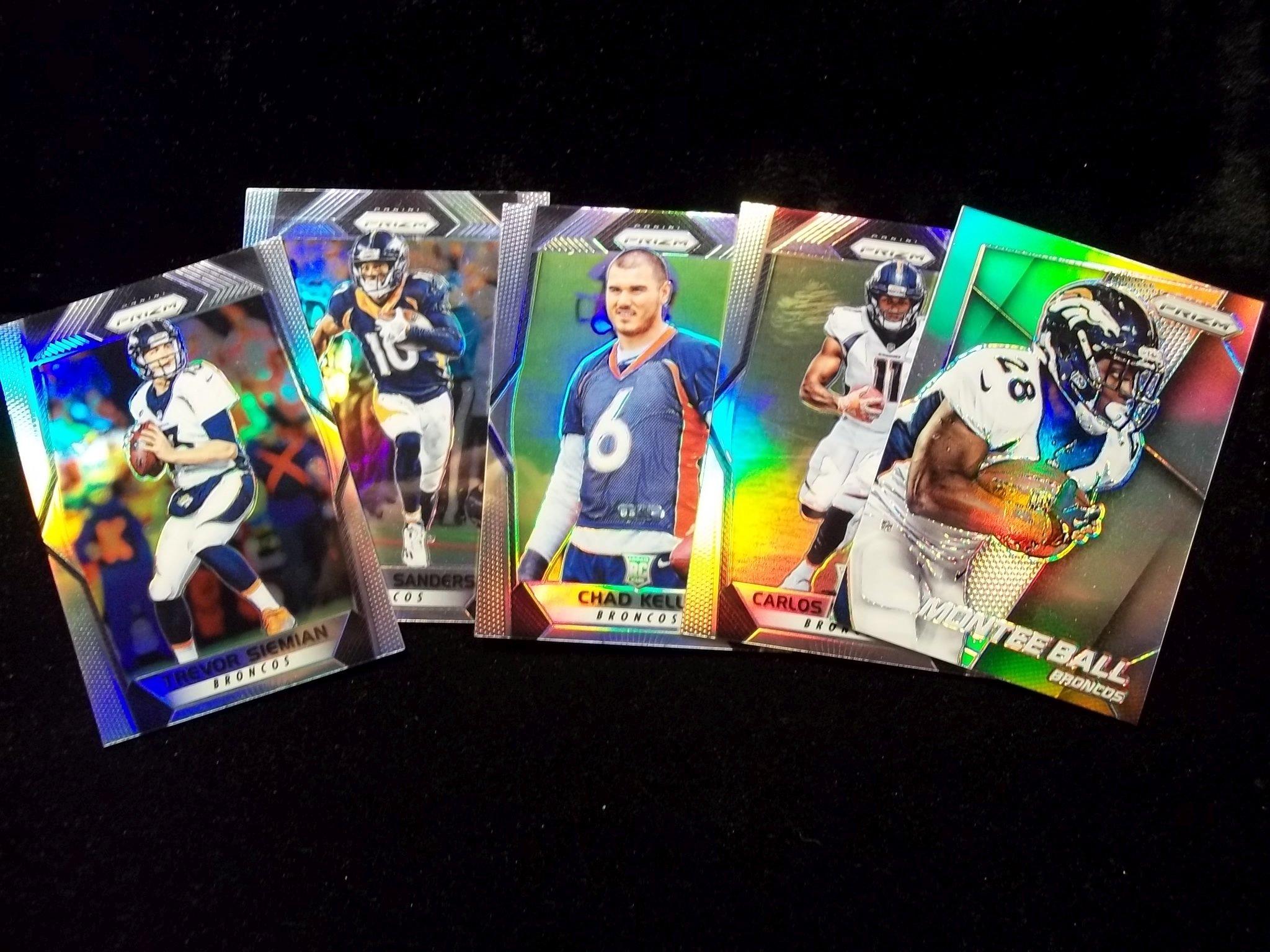 Denver Broncos Football Refractor Card And More