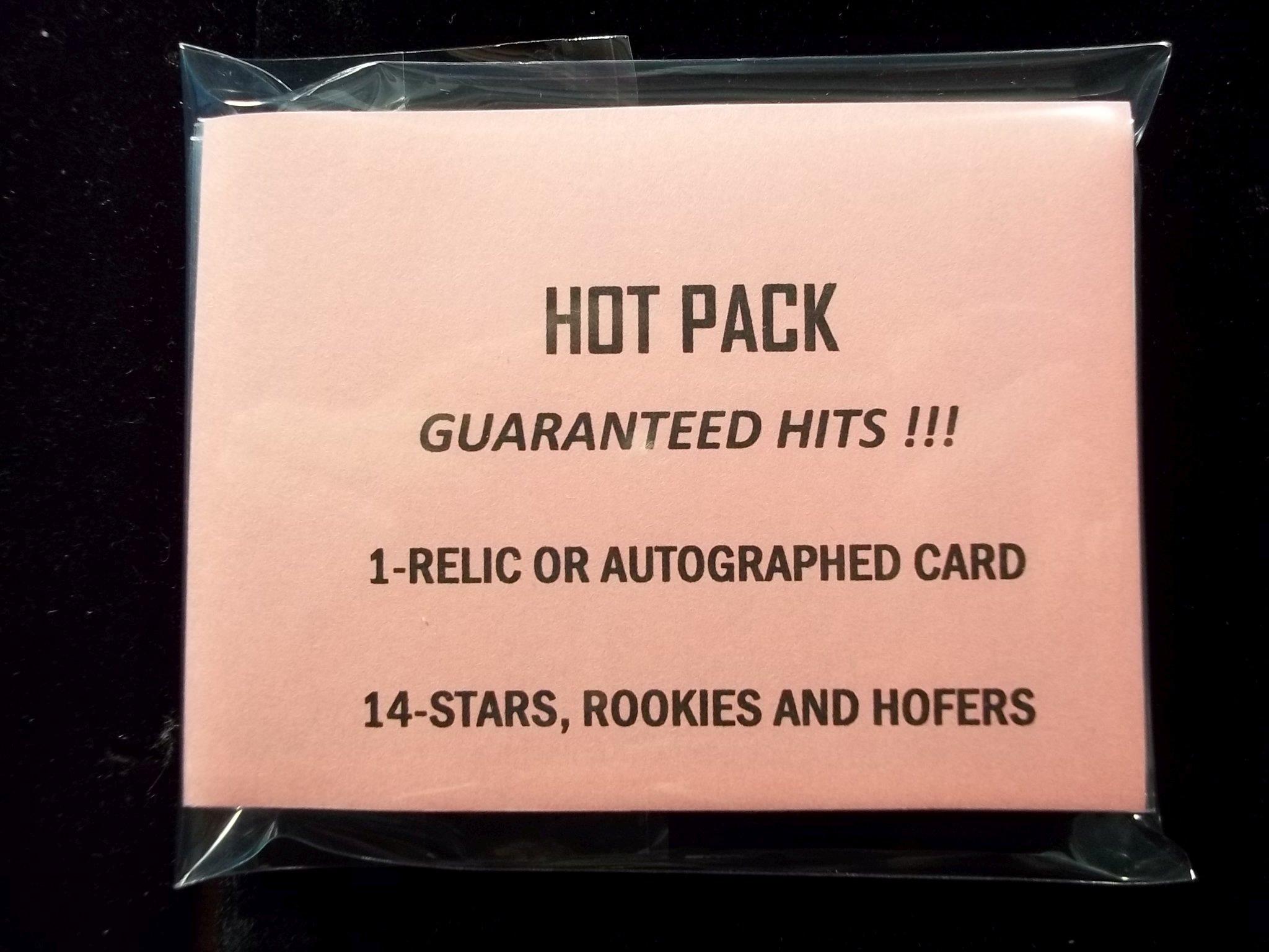 Hot Pack Guaranteed Hits!!!