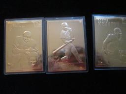 22kt Gold Sports Card