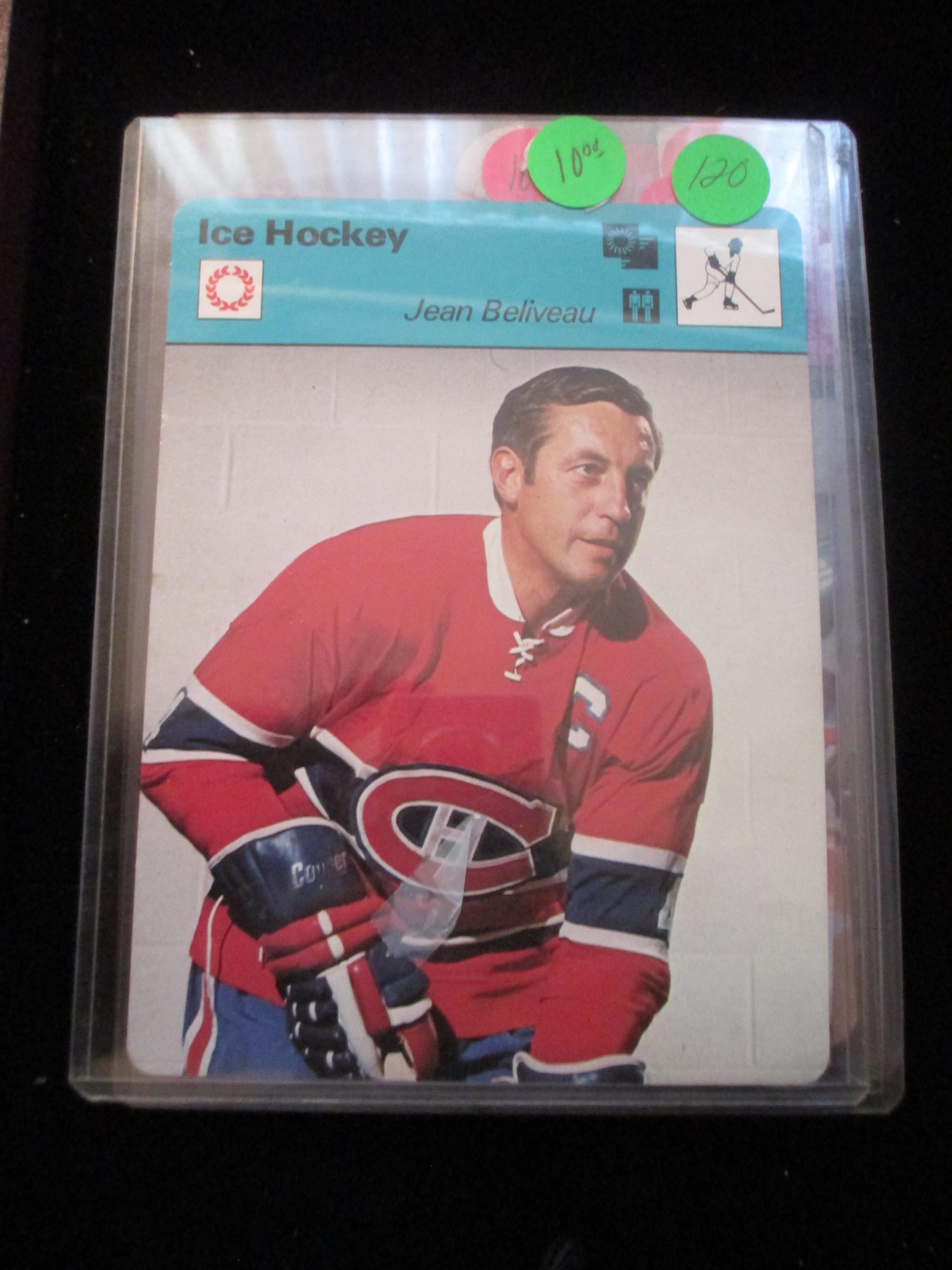Jean Beliveau Large Hockey Card