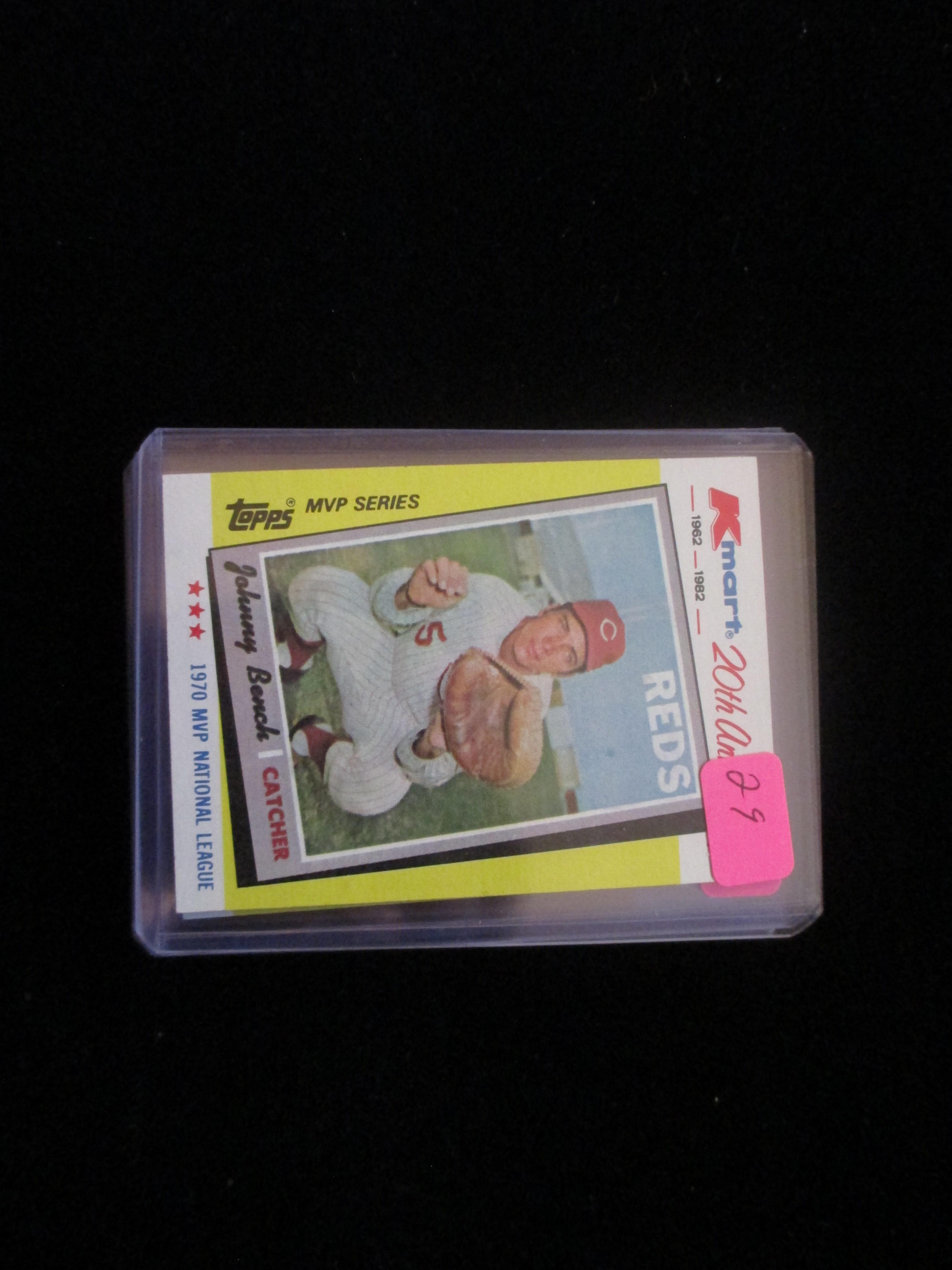 Kmart Card Johnny Bench