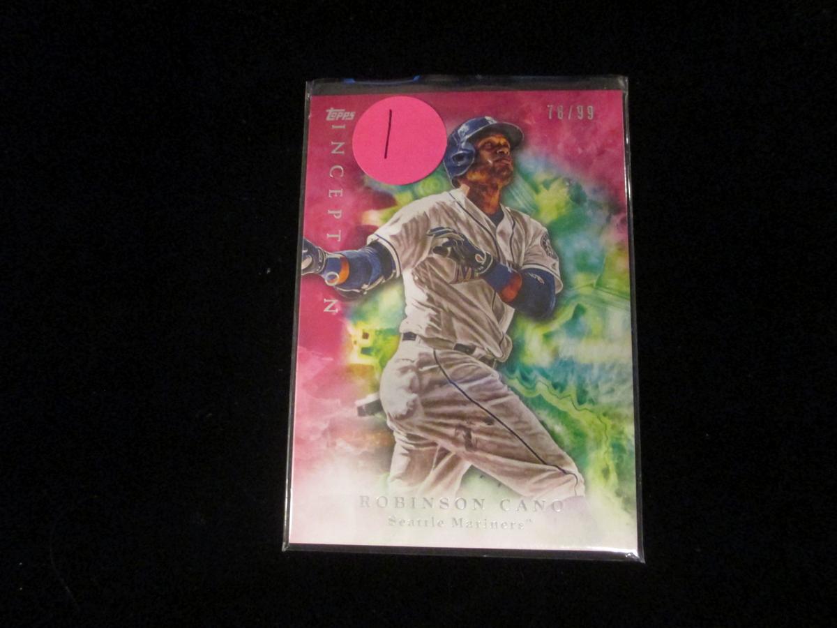 2017 Topps Robinson Cano Numbered 78/99