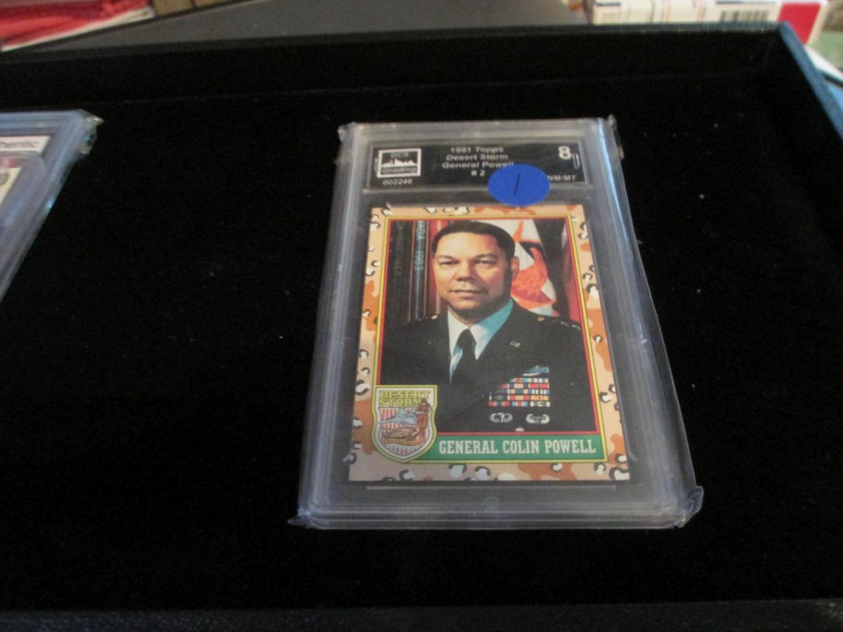 Dcs 1991 Topps Desert Storm General Powell #2 Mint 8