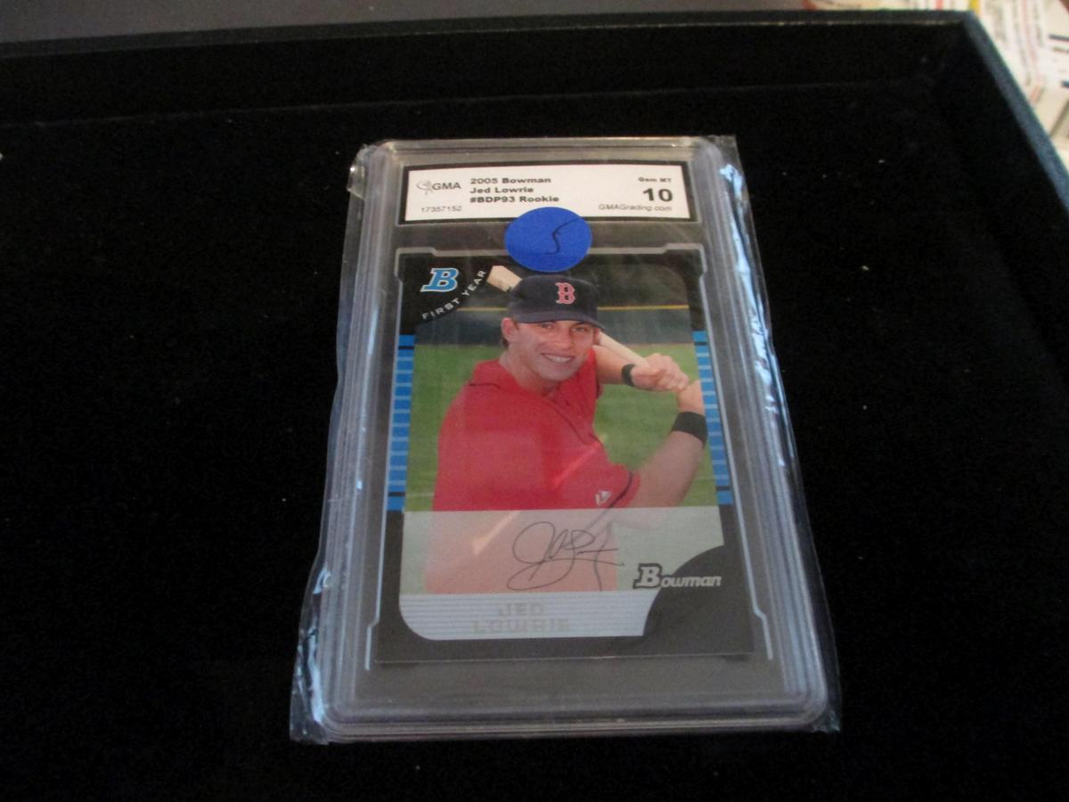 Gma Graded 2005 Jed Lowrie Bowman Best #bpdp93 Rookie Mint 10