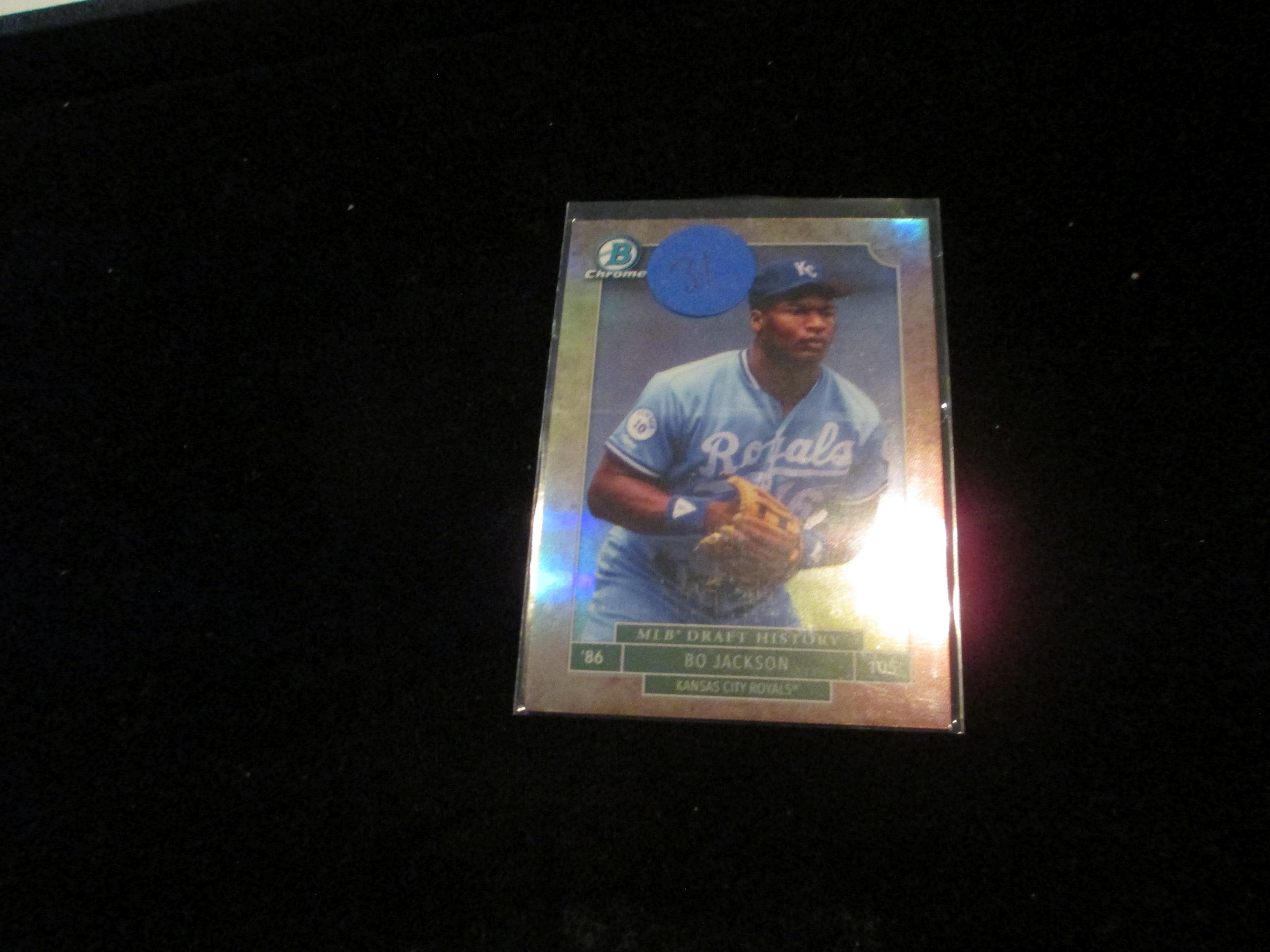 Bowman Chrome Bo Jackson Card