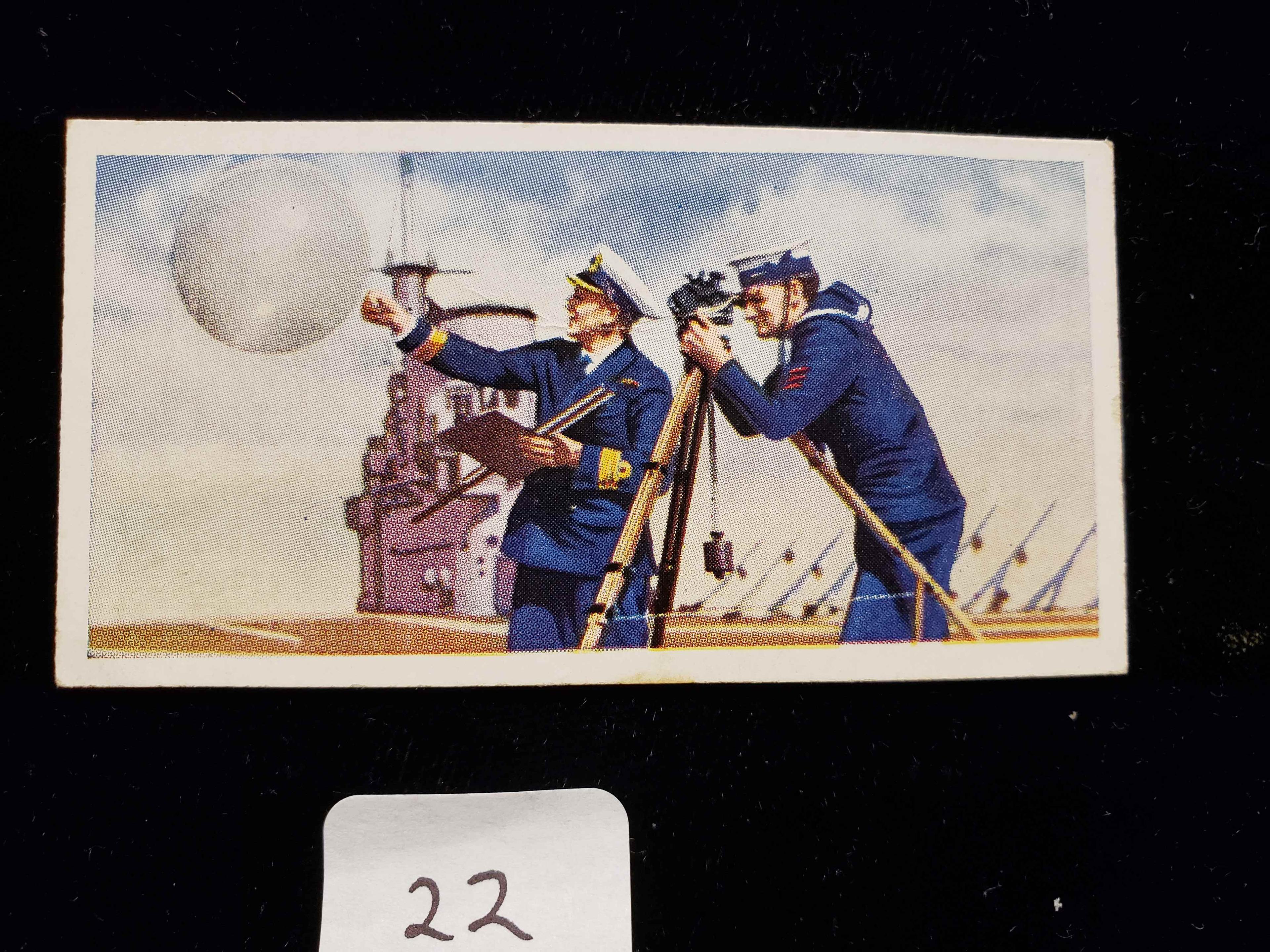 Carreras Ltd. Britain’s Defences Cigarette Card #3 How Blows The Wind