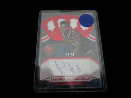 Jarred Vanderbilt Signiture And Numbered Card 36/99