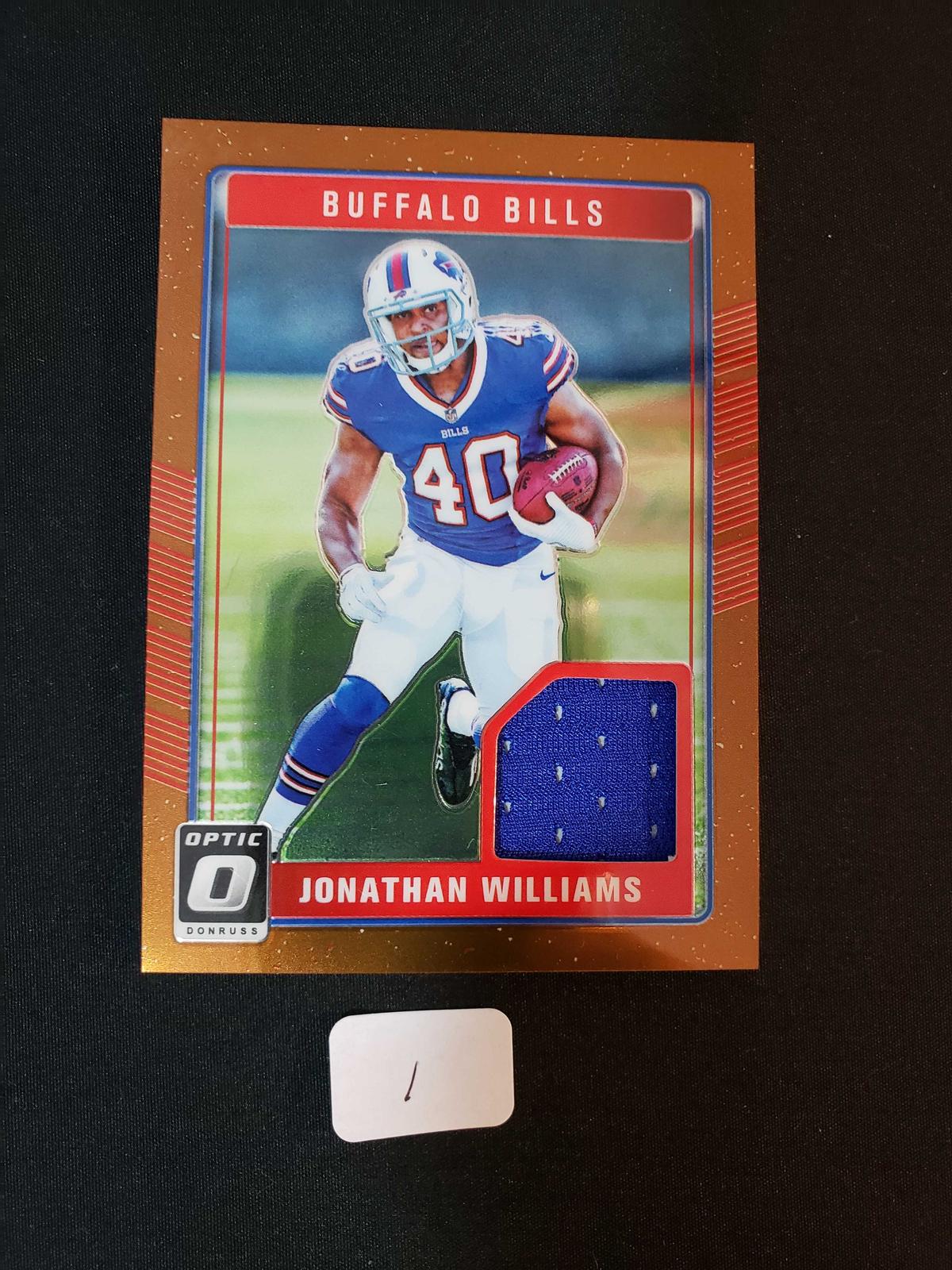 Donruss Optic Fiitball Gold Jersey Card