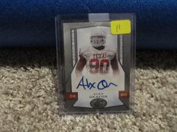 Alex Okafor Signiture Card And Numbered 074/299 Texas Longhorns