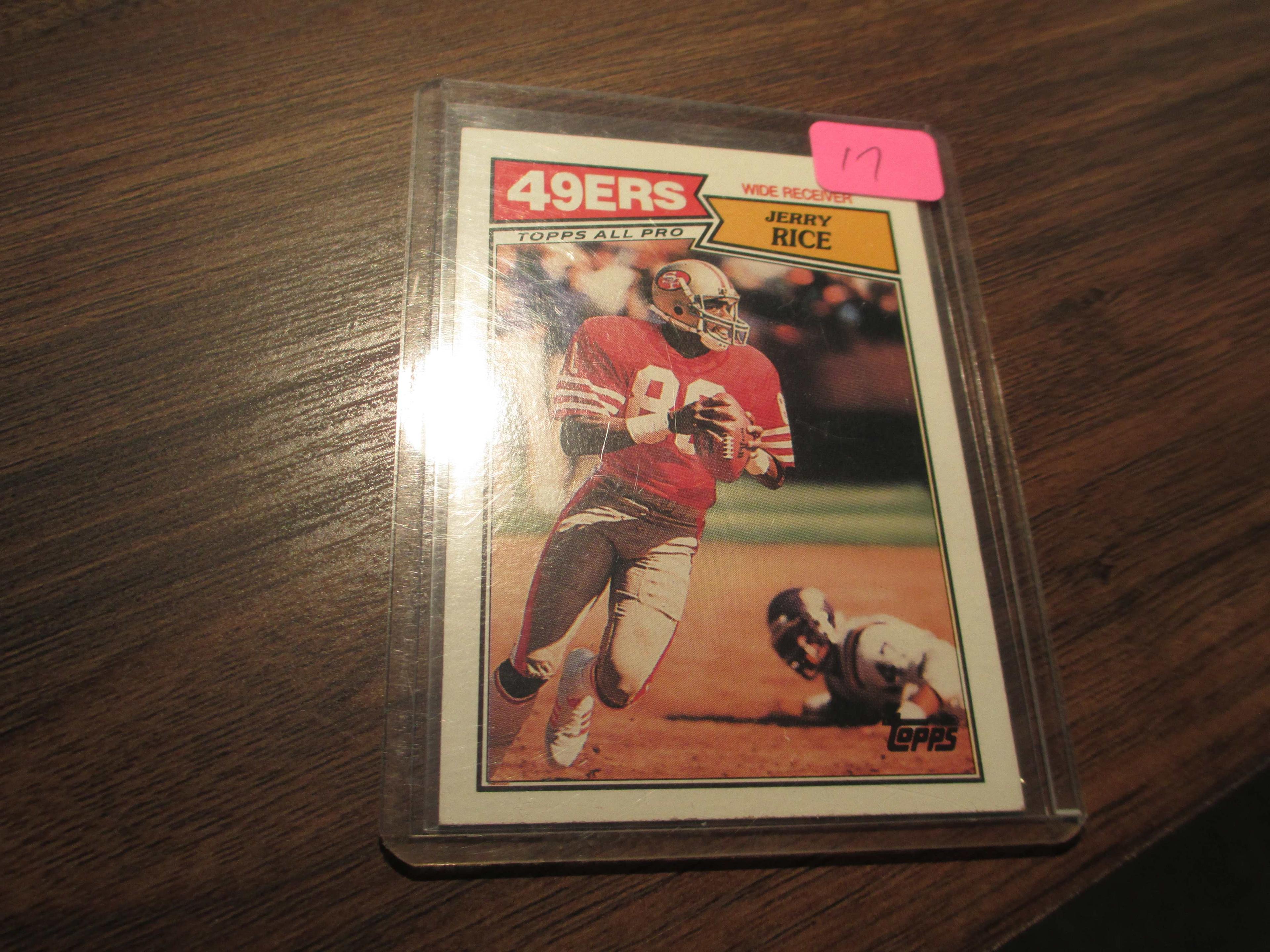 Jerry Rice 49'rs Card