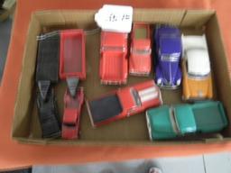 (8) PIC. 6 PICK-UPS 2 WITH TRAILERS & 2 CARS