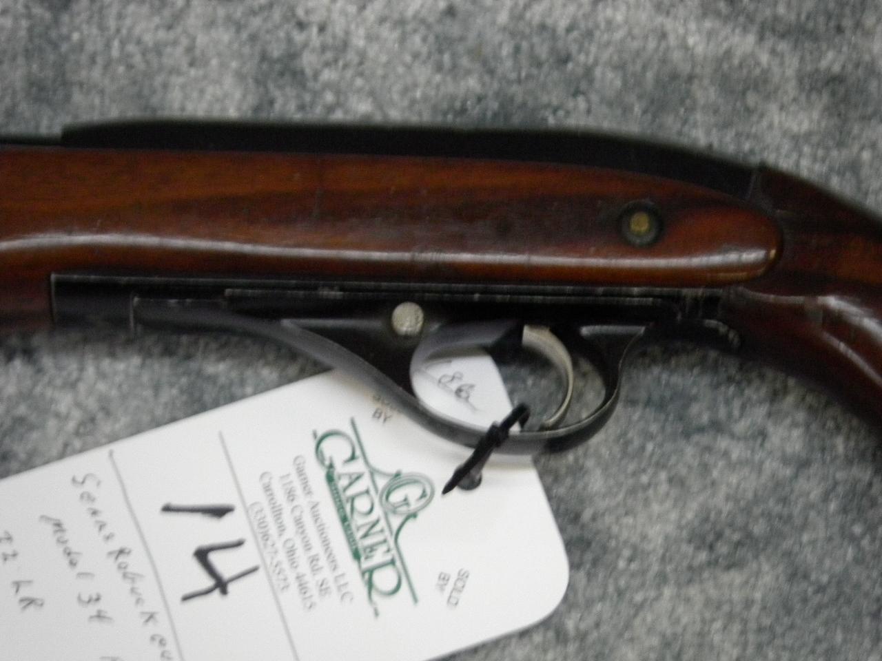 SEARS ROBUCK CO. MOD. 34 AUTO 22LR