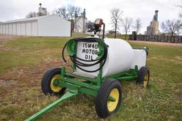 (Located in Sleepy Eye, MN) Oil Tender Cart w/Hitc