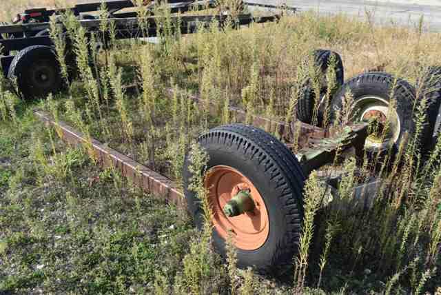 (Located in Mendota, IL) Steel Frame Trailer, 8' L