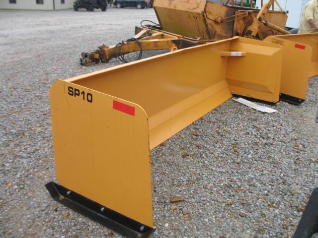 Industrias America 10' skid steer push blade