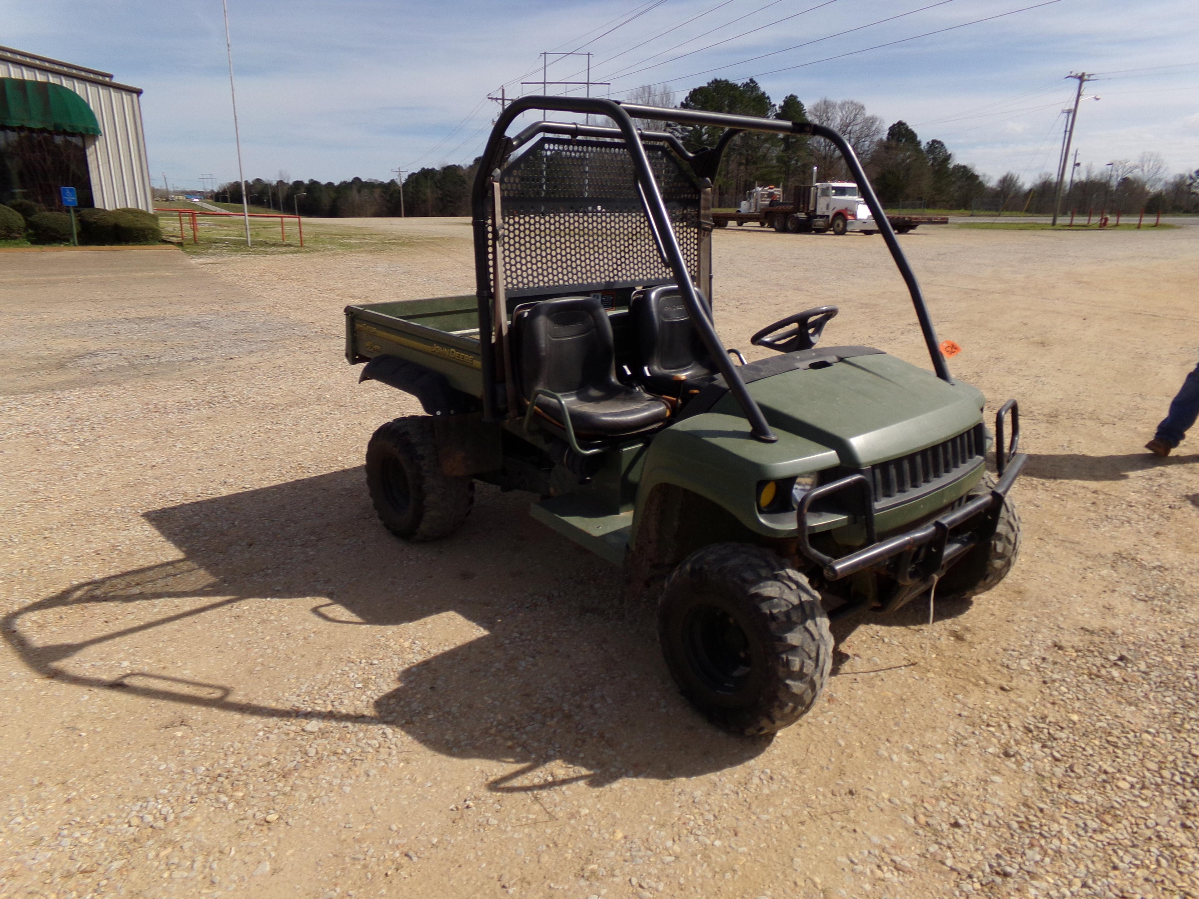 JD TRAIL GATOR HPX, 4WD, ROPS, SN: MOHP4GT040004