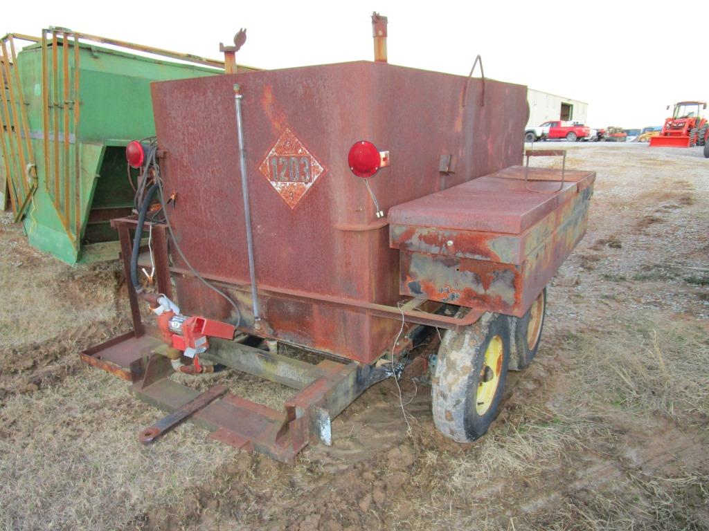 Shop Built Fuel Trailer w/ Pump