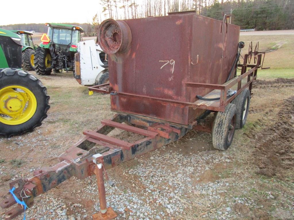 Shop Built Fuel Trailer w/ Pump