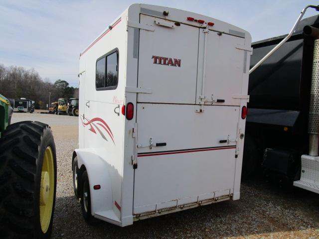 Titan T/A Livestock Trailer