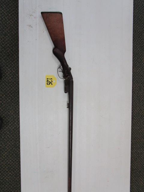 ANTIQUE 12 GA DOUBLE BARREL