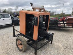 CUMMINS 4 CYL. POWER UNIT ON TRAILER