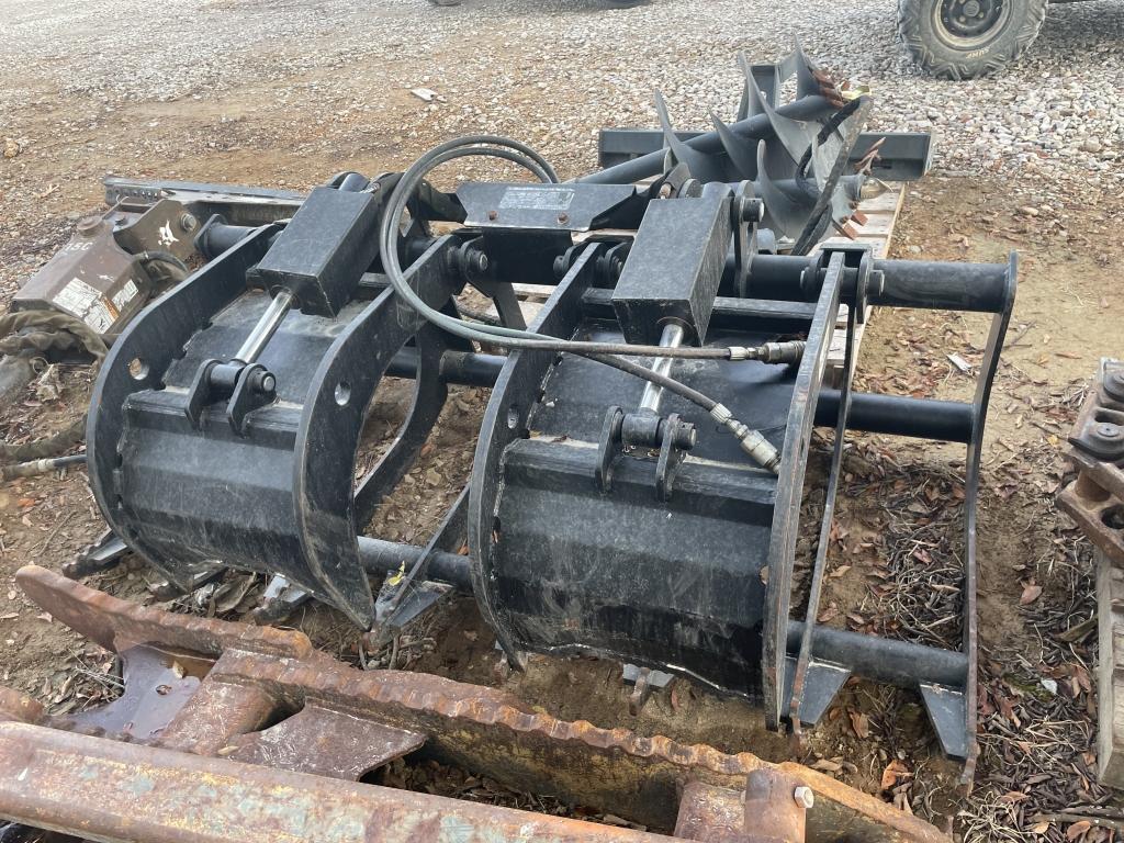 72" Tera Force Skidsteer Grapple