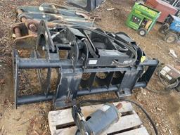 72" Tera Force Skidsteer Grapple