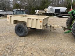 8' Pintle Hitch Army Trailer