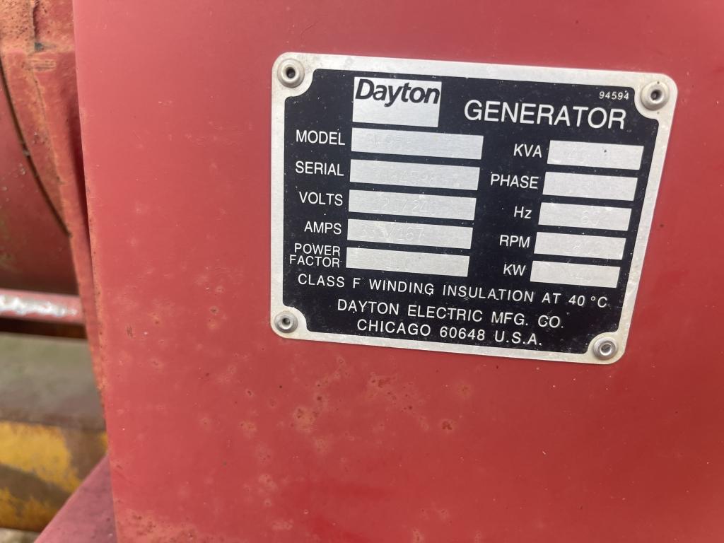 Dayton 3W955C Generator