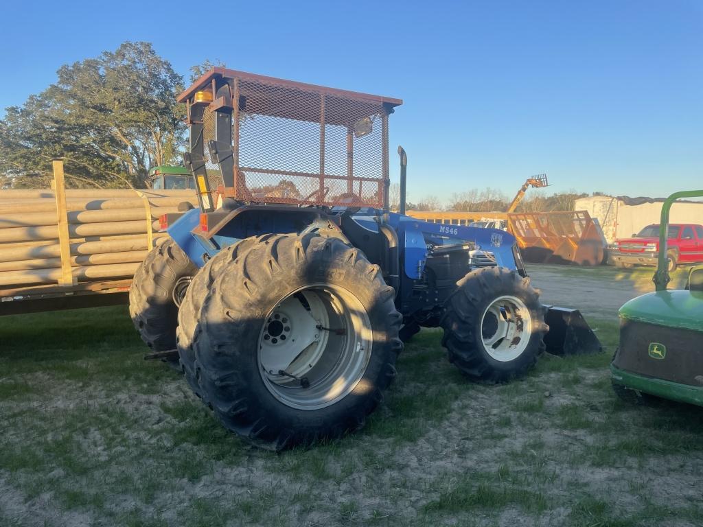 New Holland TS110 Tractor w/ Loader & Bucket