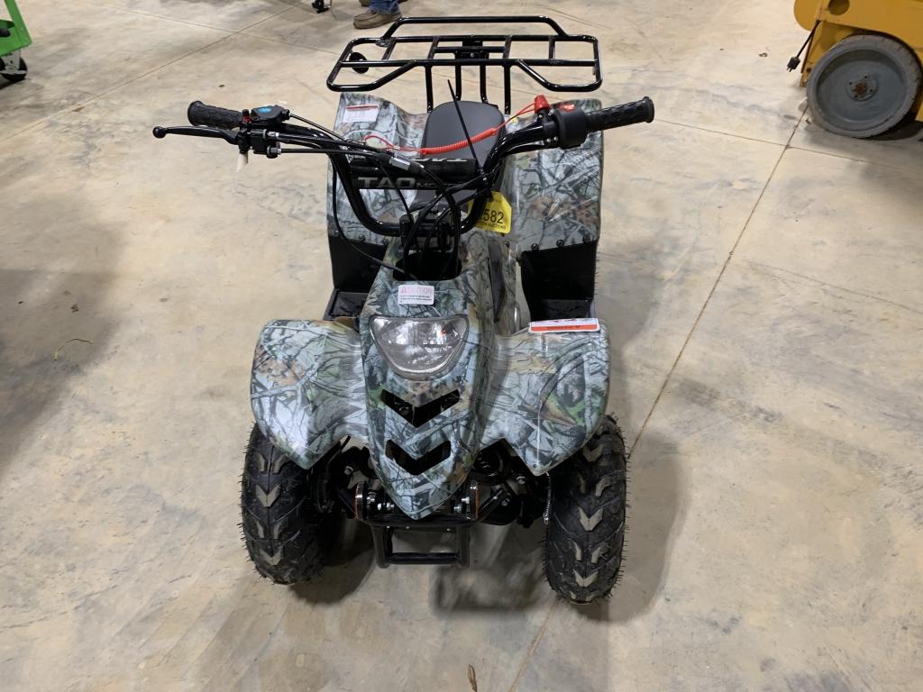 2021 TAO Motors 110 Camo 4 Wheeler - UNUSED