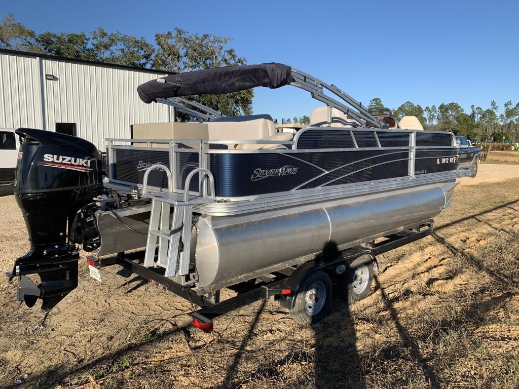 2017 Silver Wave 210 Island F 21' Pontoon