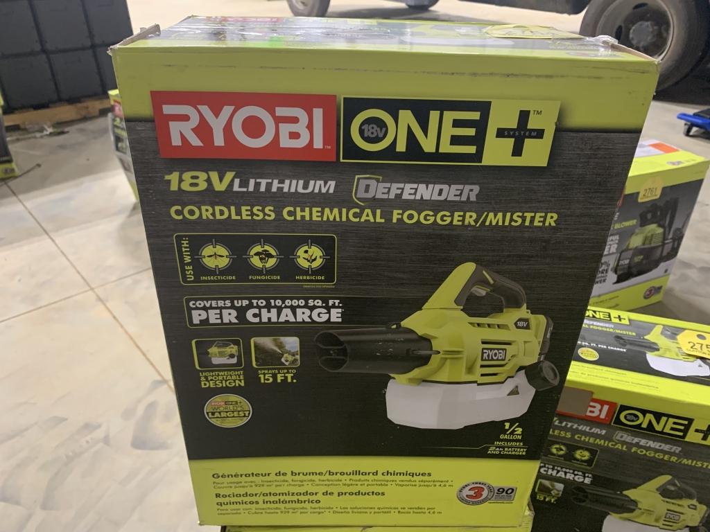 Ryobi 18 Volt Cordless Chemical Fogger/Mister