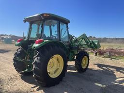 John Deere 5093e Tractor  w/ 553 Loader